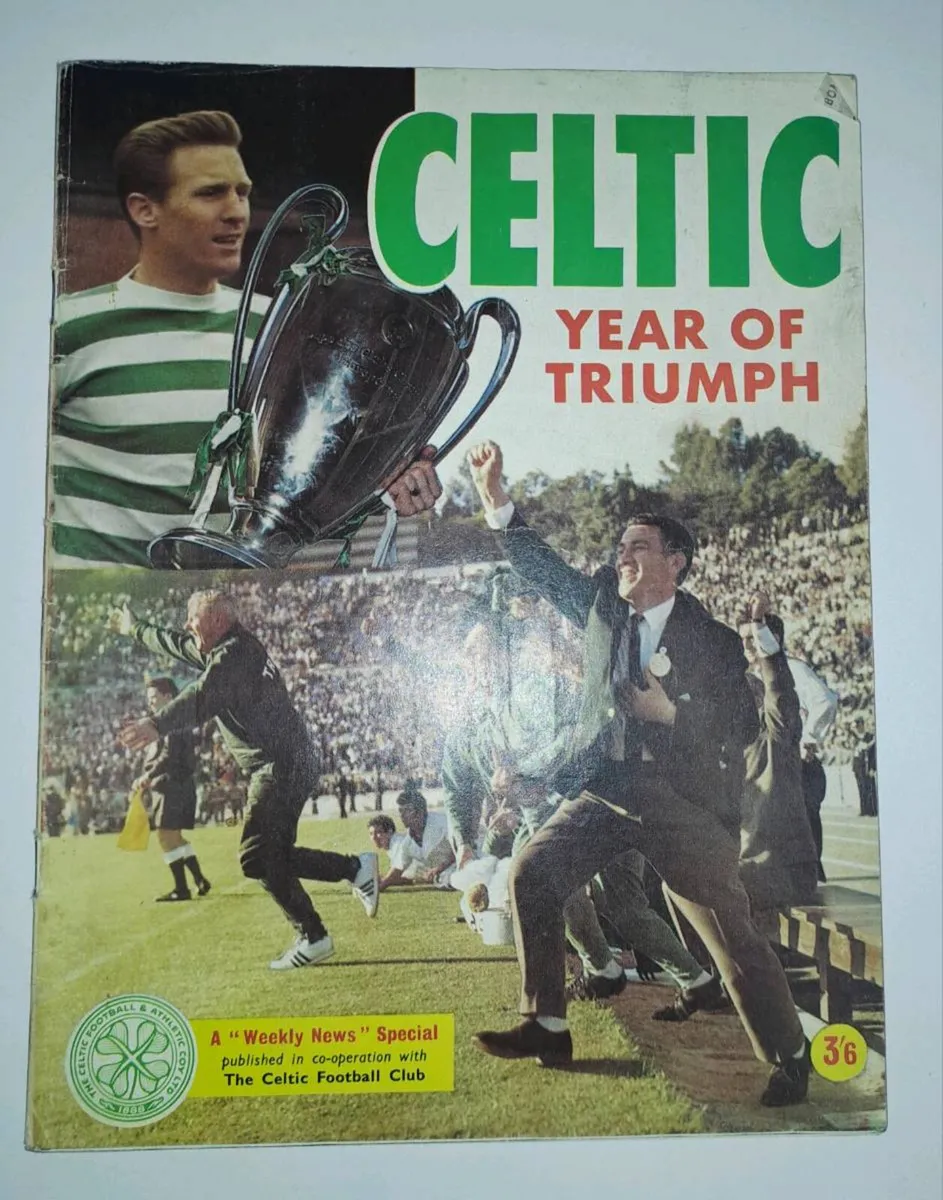 Celtic FC 1967 Memorabilia - Image 1