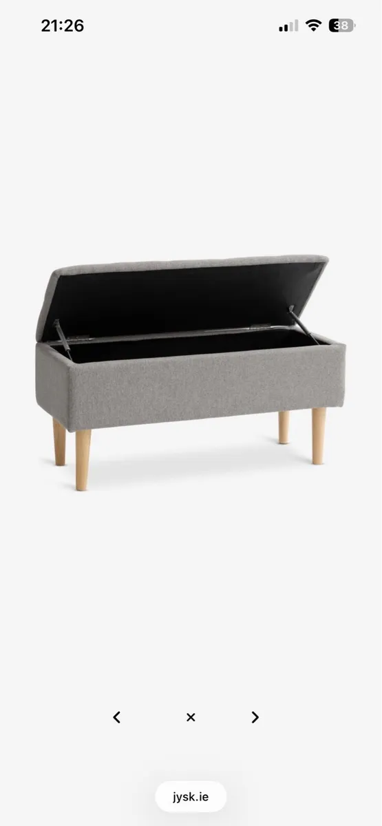 JYSK Bench/Storage/Ottoman - Image 1