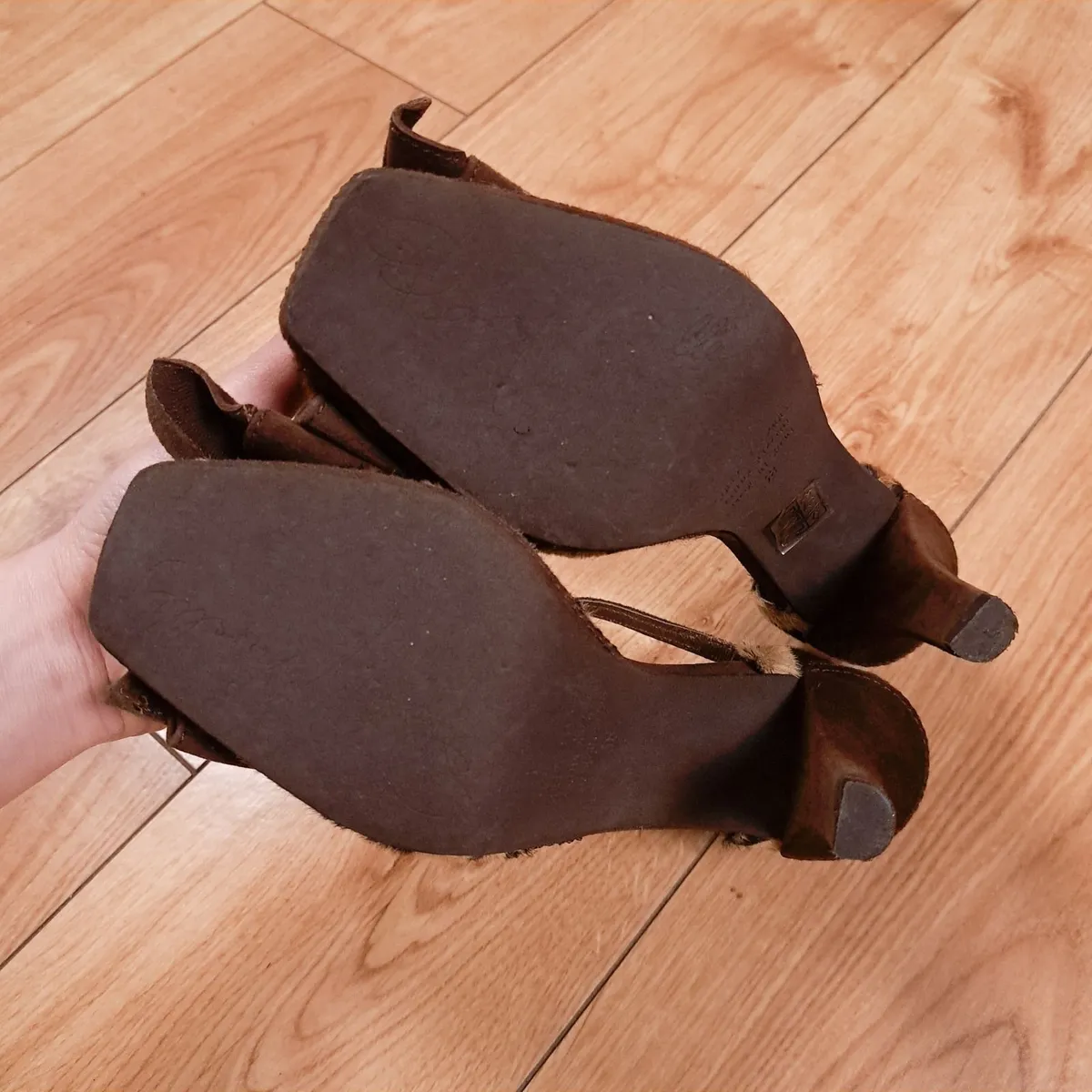Pedro Miralles Brown Leopard Bow Heels 5UK - Image 4