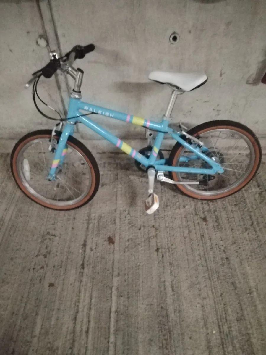 Two kids  Raleigh bikes for sale - Image 1