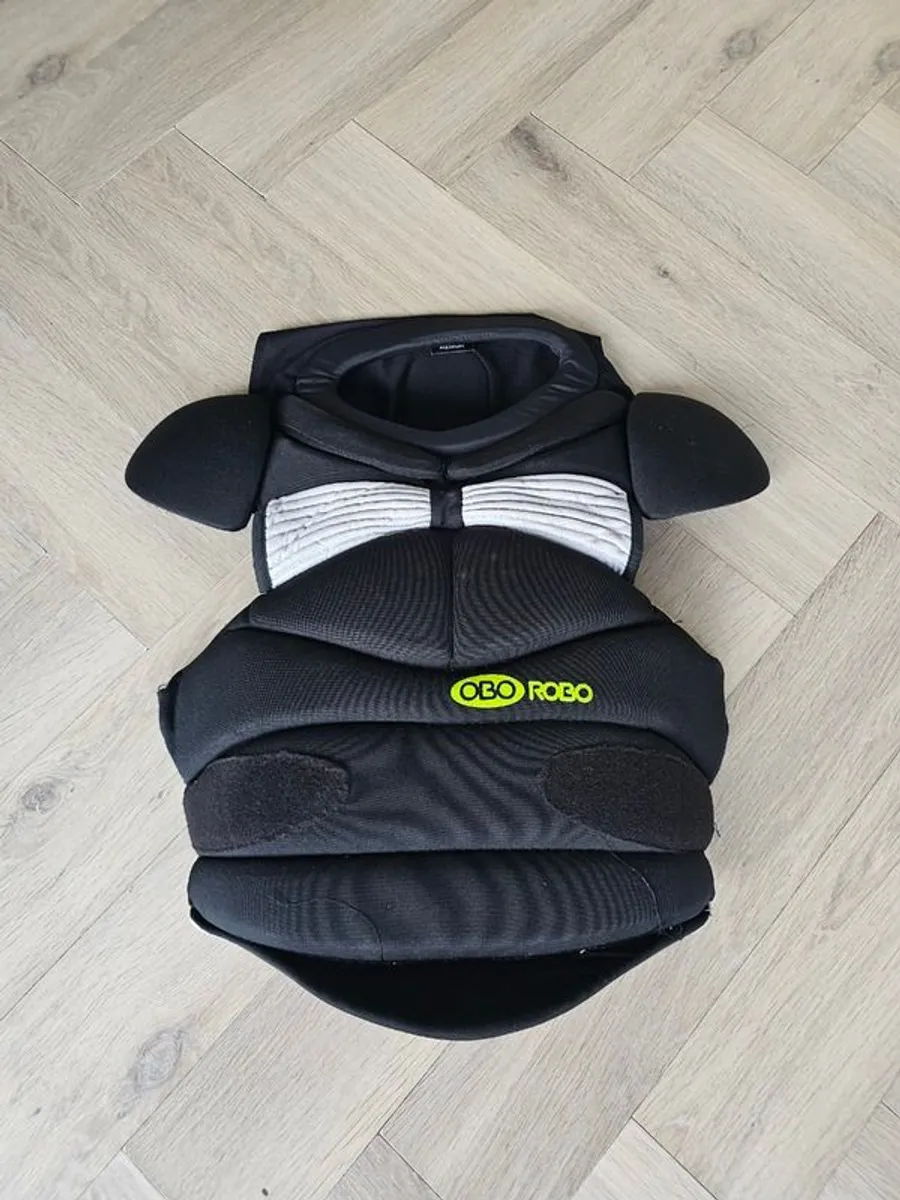 OBO Robo Goalie Chest Guard Body Armour - Size Medium - Very Good - Image 1