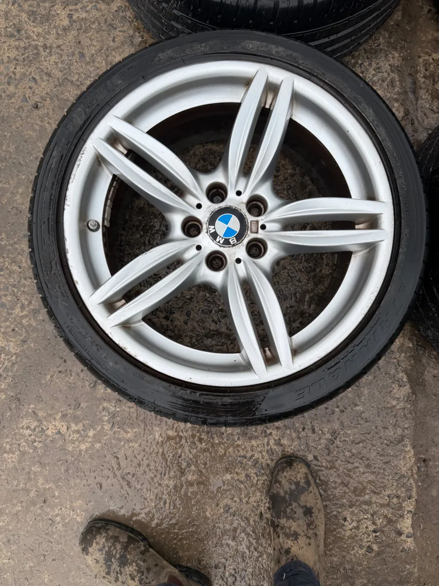 19inch BMW F10 alloy wheels - Image 3