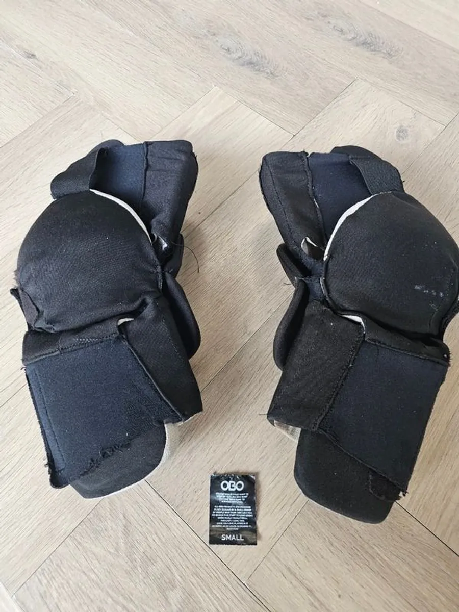 OBO Robo Field Hockey Goalie Arm Guards - Size Small - Very Good - Image 2