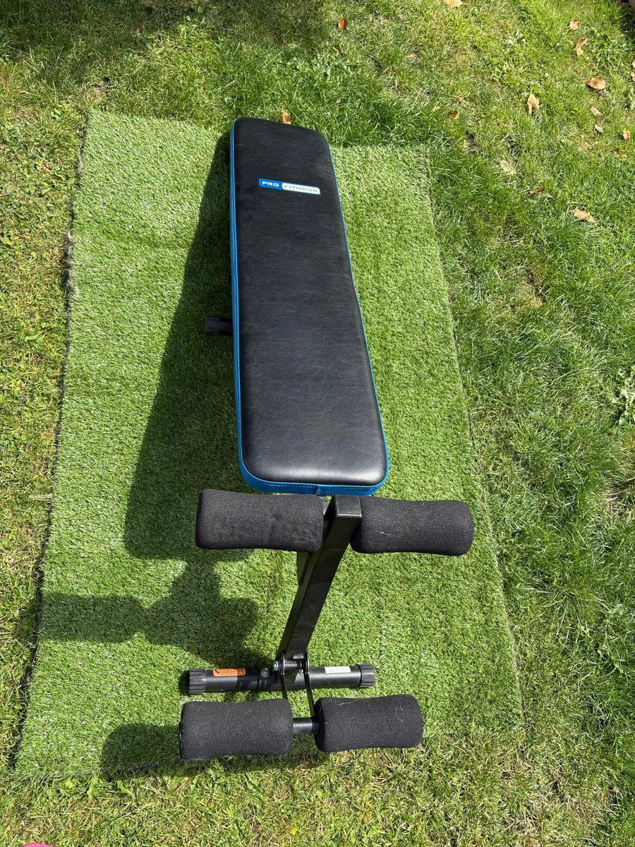 Pro Fitness Adjustable Weight Bench - Image 1