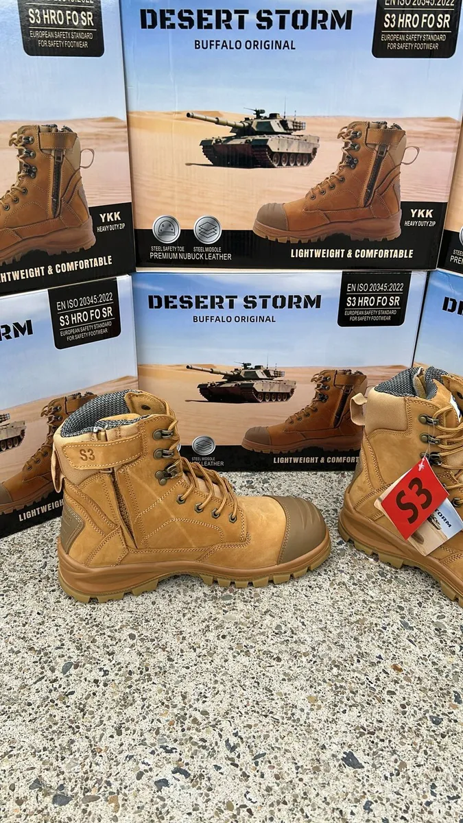 Desert Storm S3 heavy duty zip all sizes - Image 1