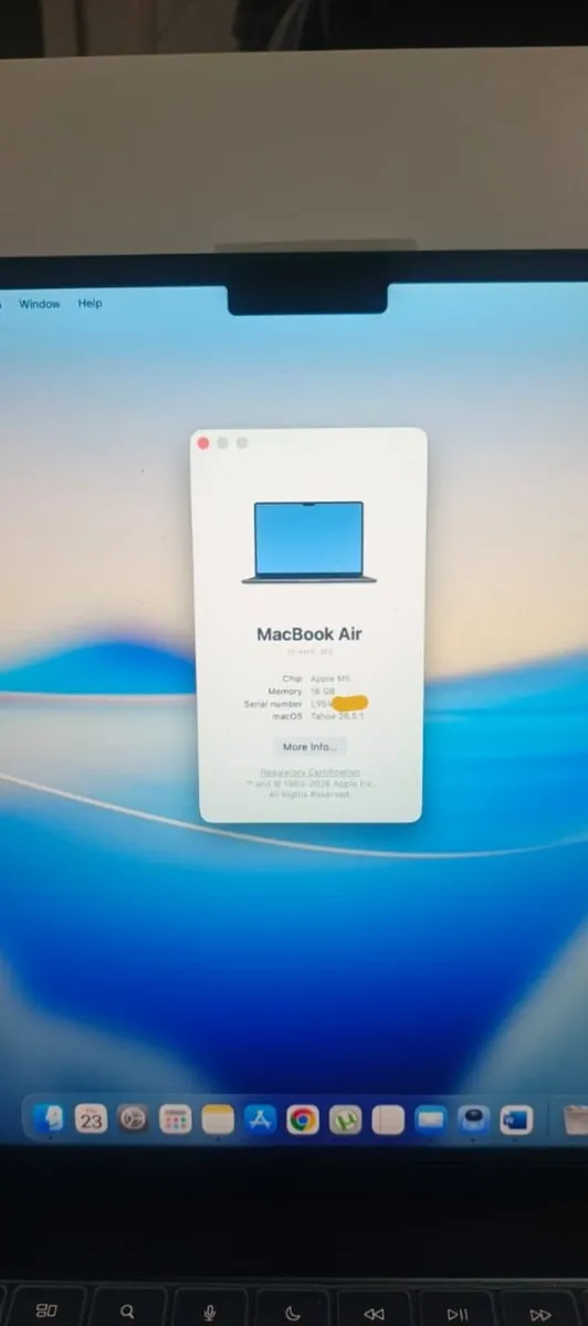 Apple MacBook Air M5 - 15-inch  – Like New 1 - Image 3