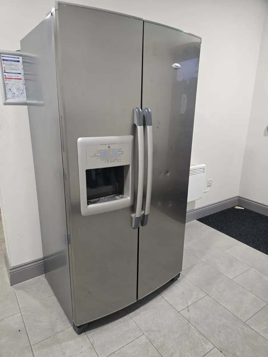 Whirlpool American Fridge Freezer - Image 1