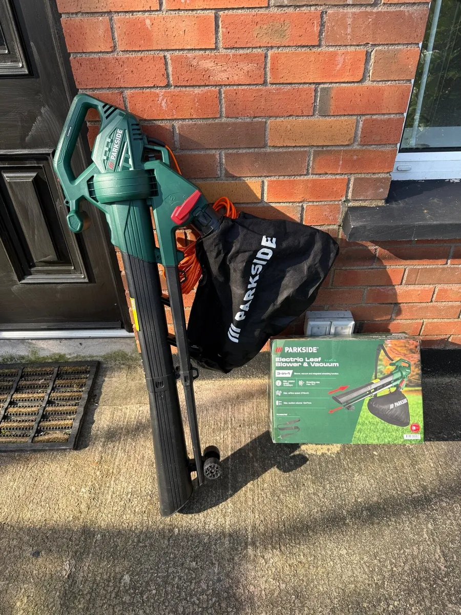 Parkside 3 in 1 Electric Leaf Blower - Image 1