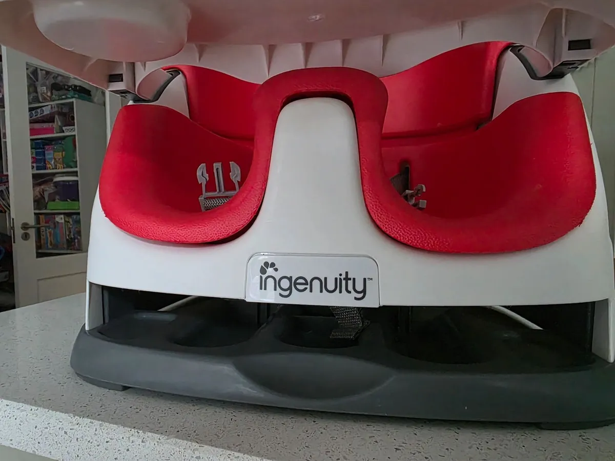 Ingenuity Baby Dinner Seat with Tray - Image 2