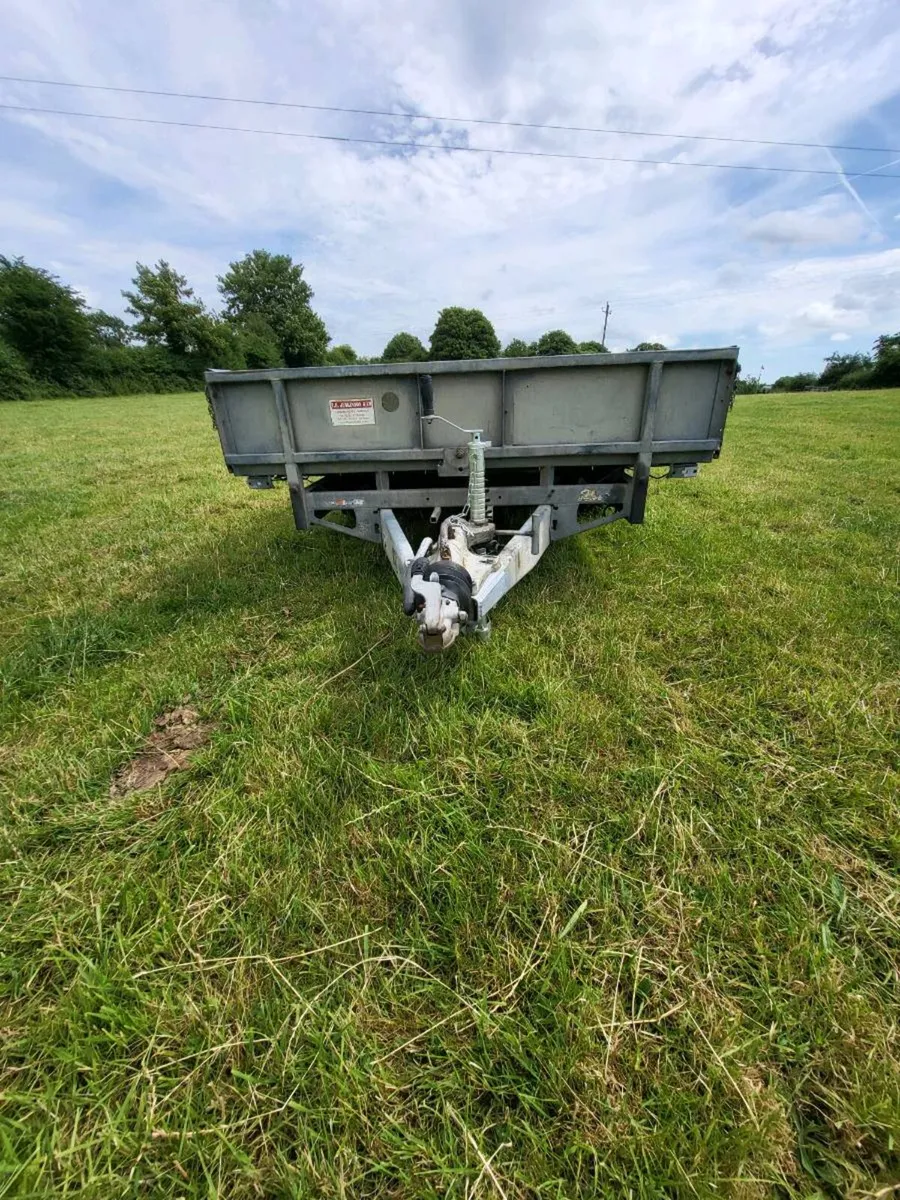 14' x 6'6" Ifor Williams dropside trailer - Image 2