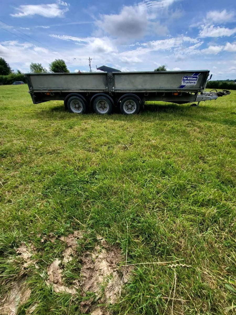 14' x 6'6" Ifor Williams dropside trailer - Image 3