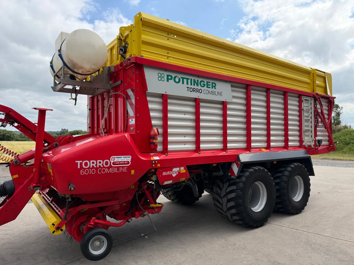 Pottinger Torro 6010L Combiline Silage Wagon - Image 2