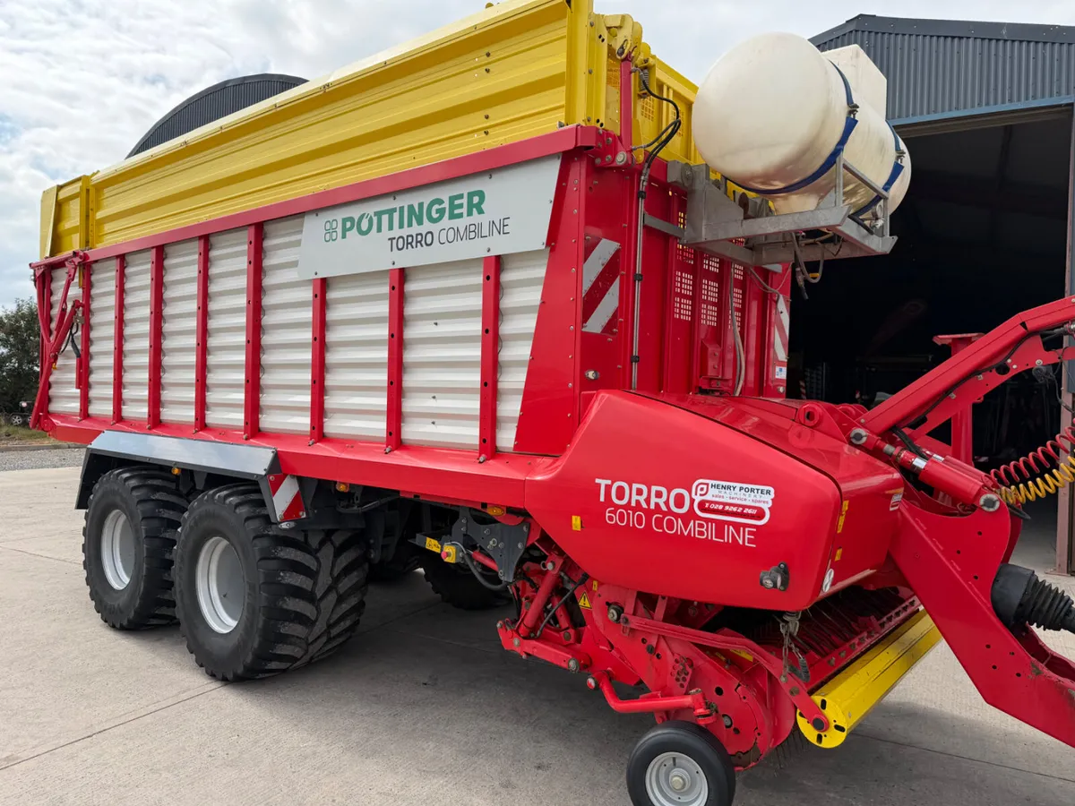 Pottinger Torro 6010L Combiline Silage Wagon - Image 1