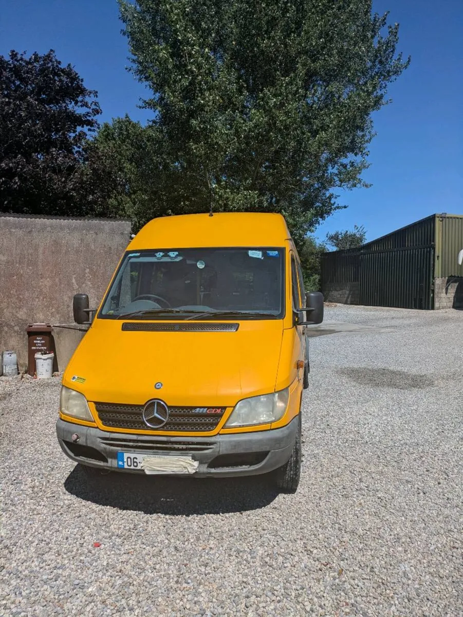Mercedes minibus suitable for camper conversion - Image 1