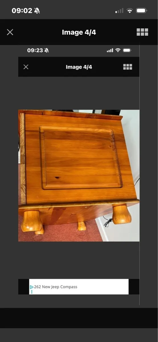 Oak Timber Storage/ Blanket Box - Image 4