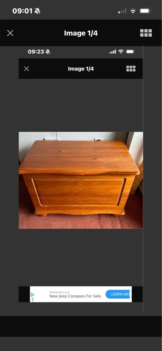 Oak Timber Storage/ Blanket Box - Image 1