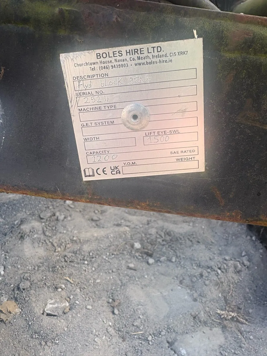 Hydraulic block grab - Image 4
