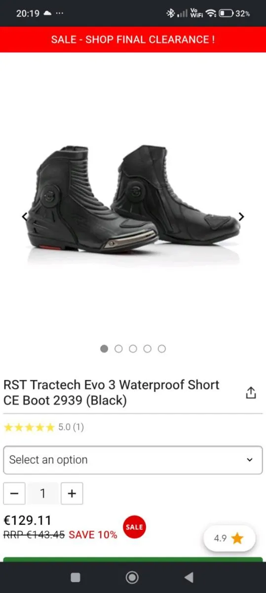 Motorcycle boots - Image 2