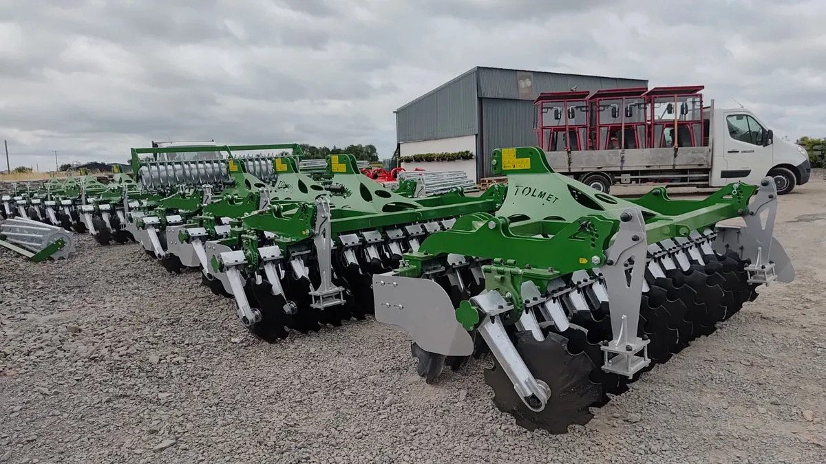 Tolmet disc harrows TAMS APPROVED - Image 3
