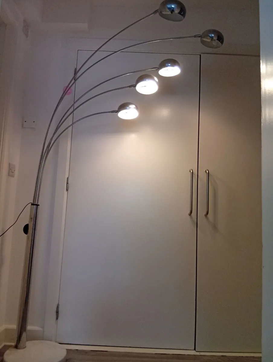 Deluxe Arch 5 Lights Chrome Floor lamp - Image 2