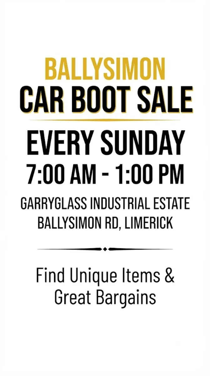 Ballisimon carboot sale