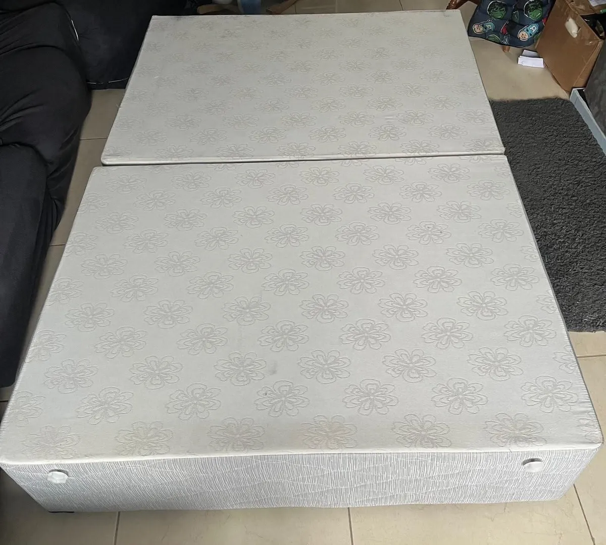 Double Mattresses, base & headboard, Lockers! - Image 2