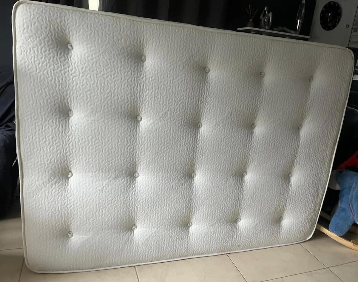 Double Mattresses, base & headboard, Lockers! - Image 1