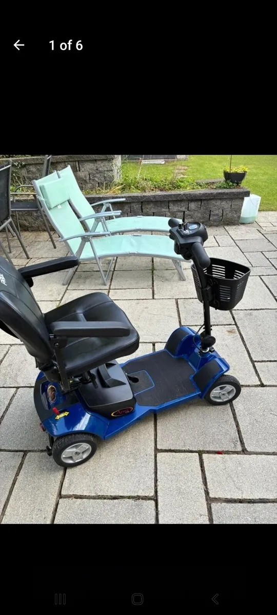 Mobility Scooter Pride Apex Lite ,New Batteries - Image 1