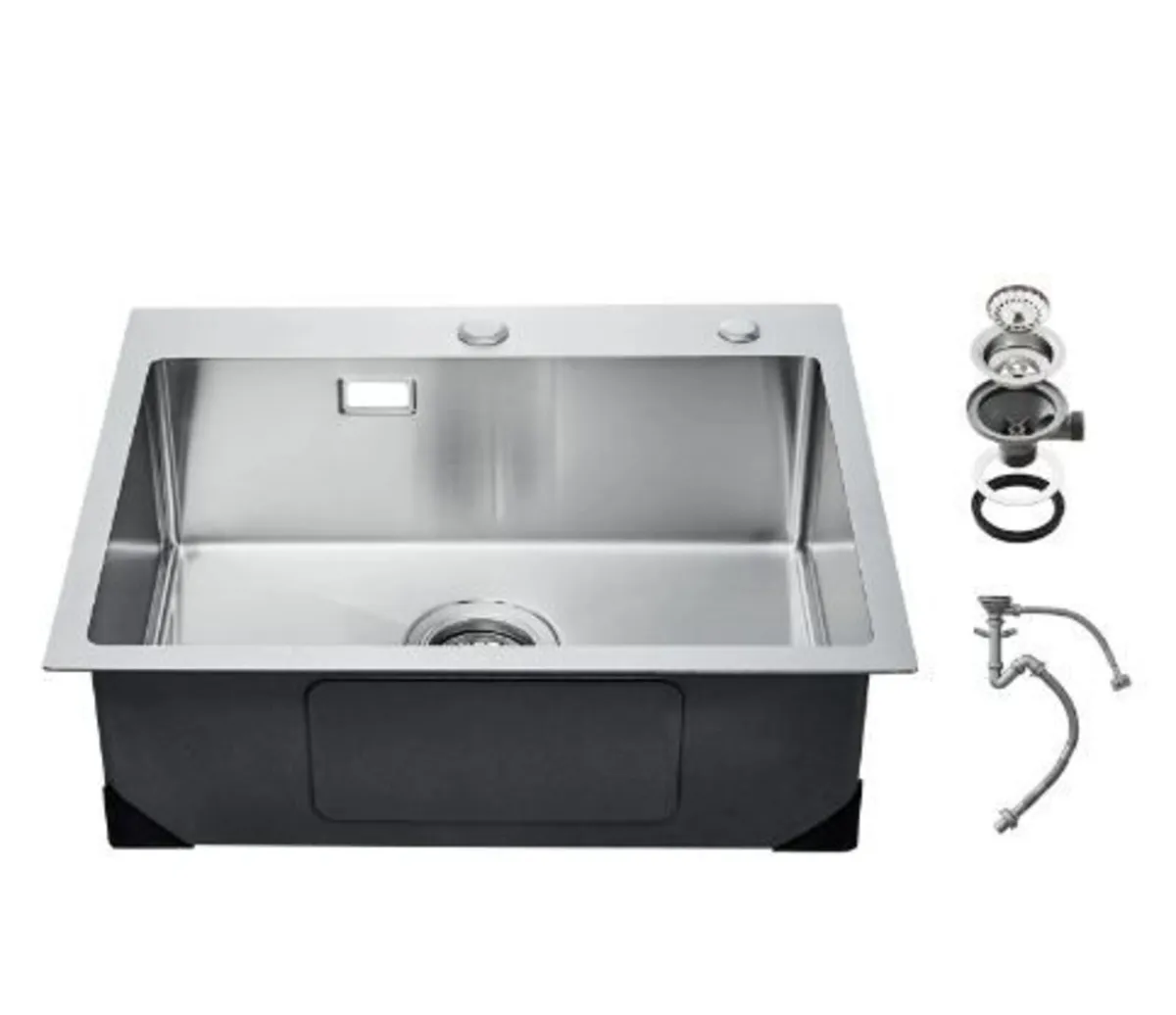 68cm Kitchen Sink Workstation, - Image 1