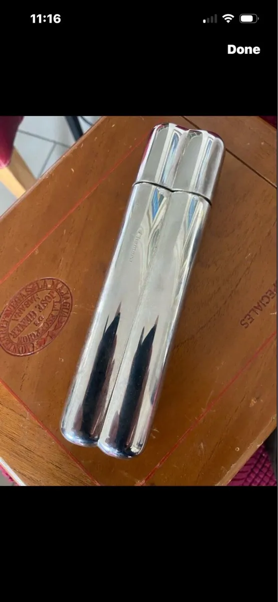 Metal Chamaco Dual cigar holder - Image 1
