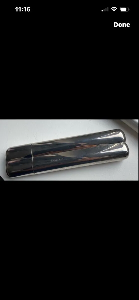 Metal Chamaco Dual cigar holder - Image 2
