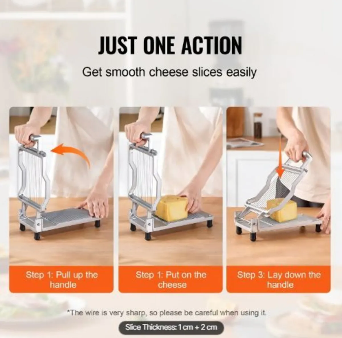Cheese Cutter with Wire - Image 2