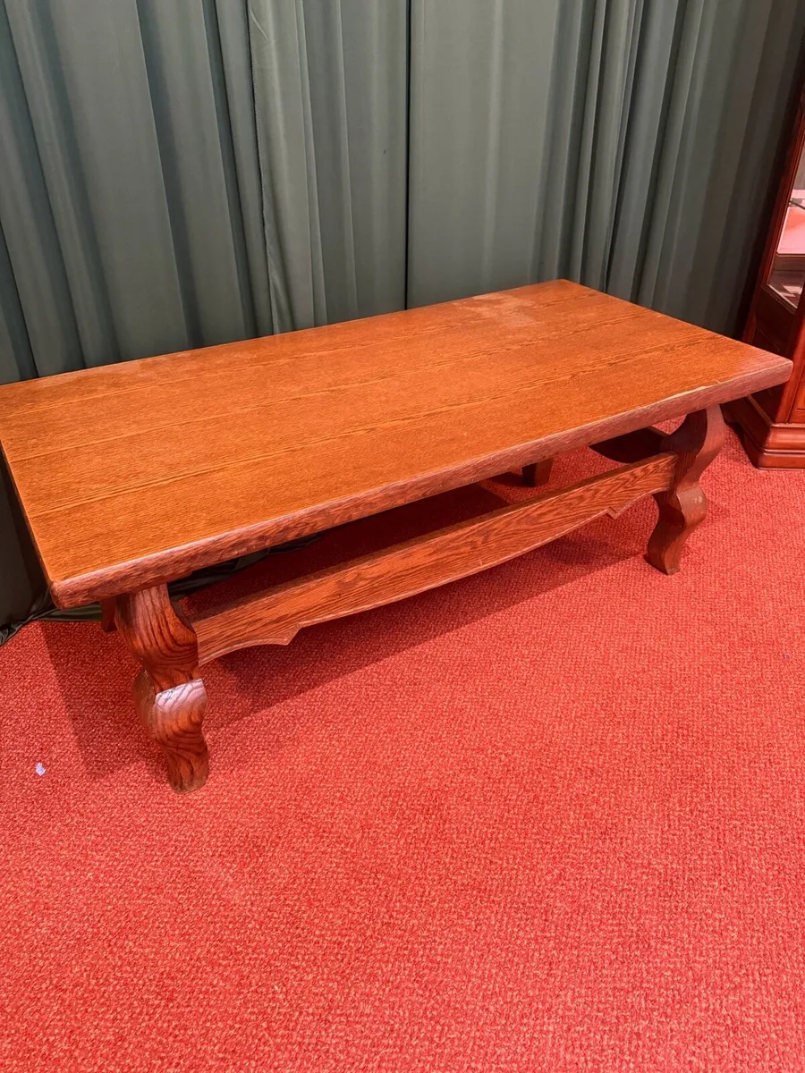 Coffee table solid wood - Image 1