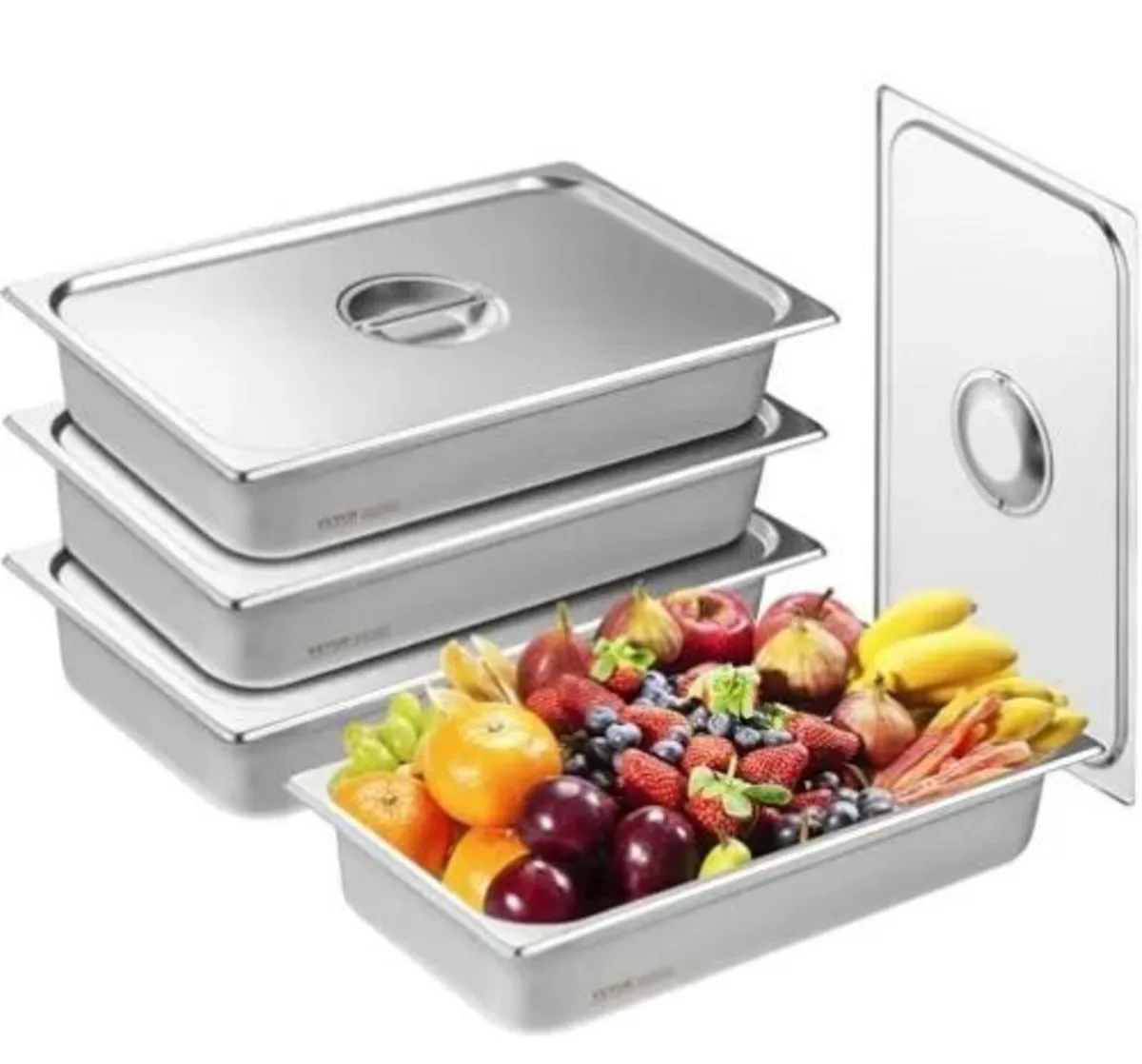 4 Pack Hotel Pans, Full Size - Image 1