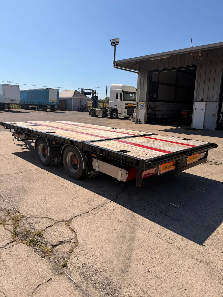 20ft Tri-Axle Flat Trailer - Image 1