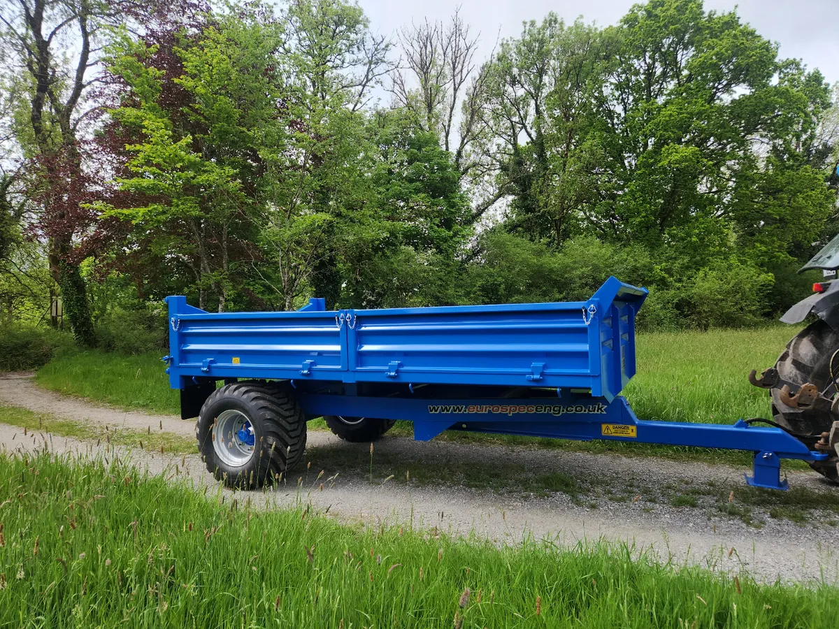 Eurospec Engineering Hydraulic Tipping Trailer - Image 1