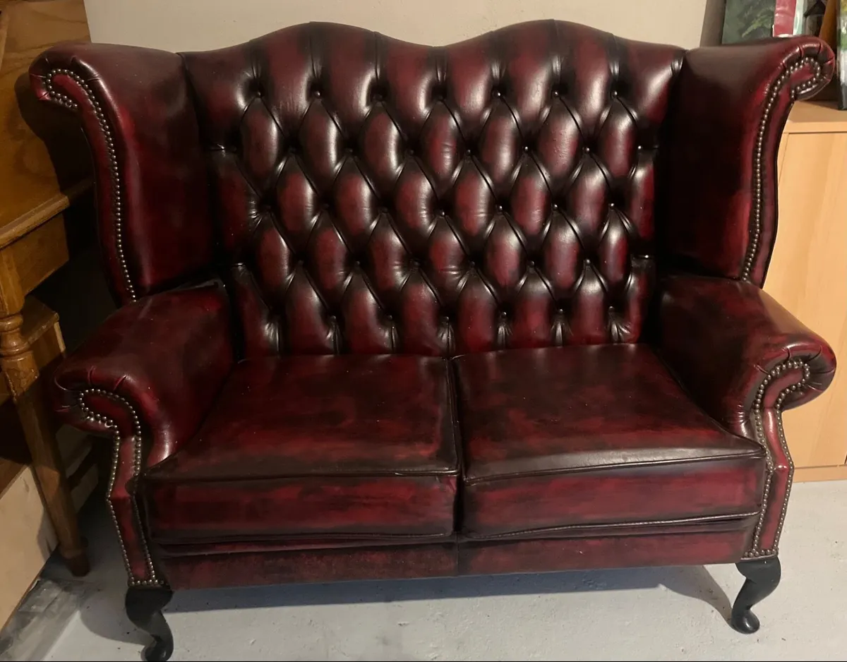 Leather sofa