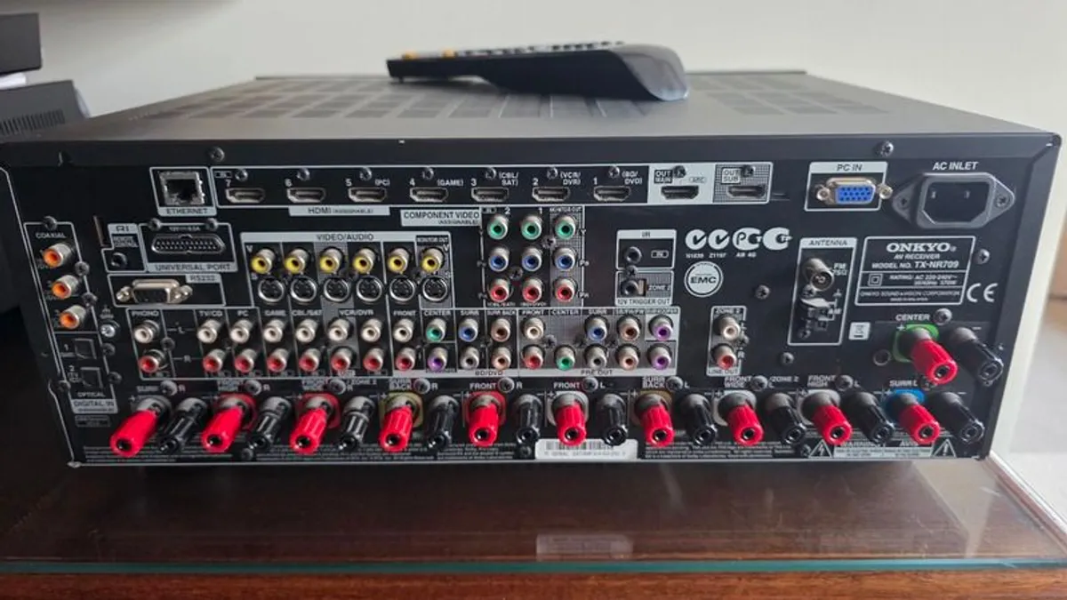 Onkyo. Tx-nr709 Av-receiver. - Image 2