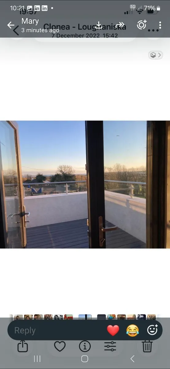 Balcony balustrade and glass - Image 3
