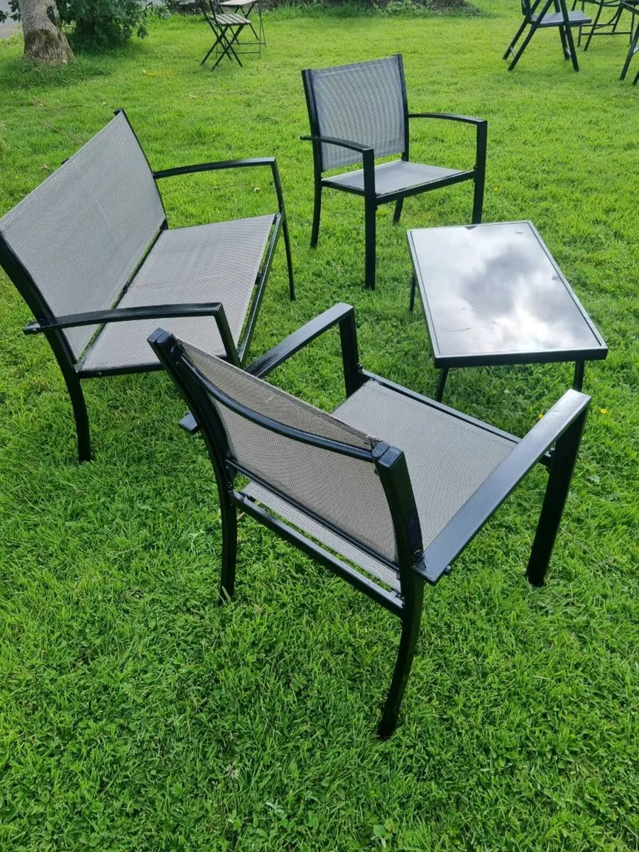 Garden furniture prices listed below - Image 1