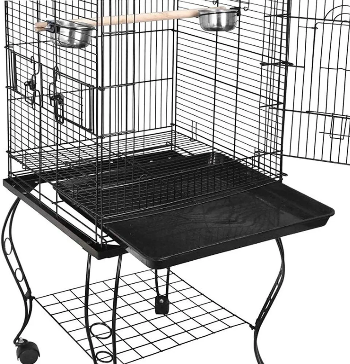 Bird Cage with Stand 145 cm High - Image 4