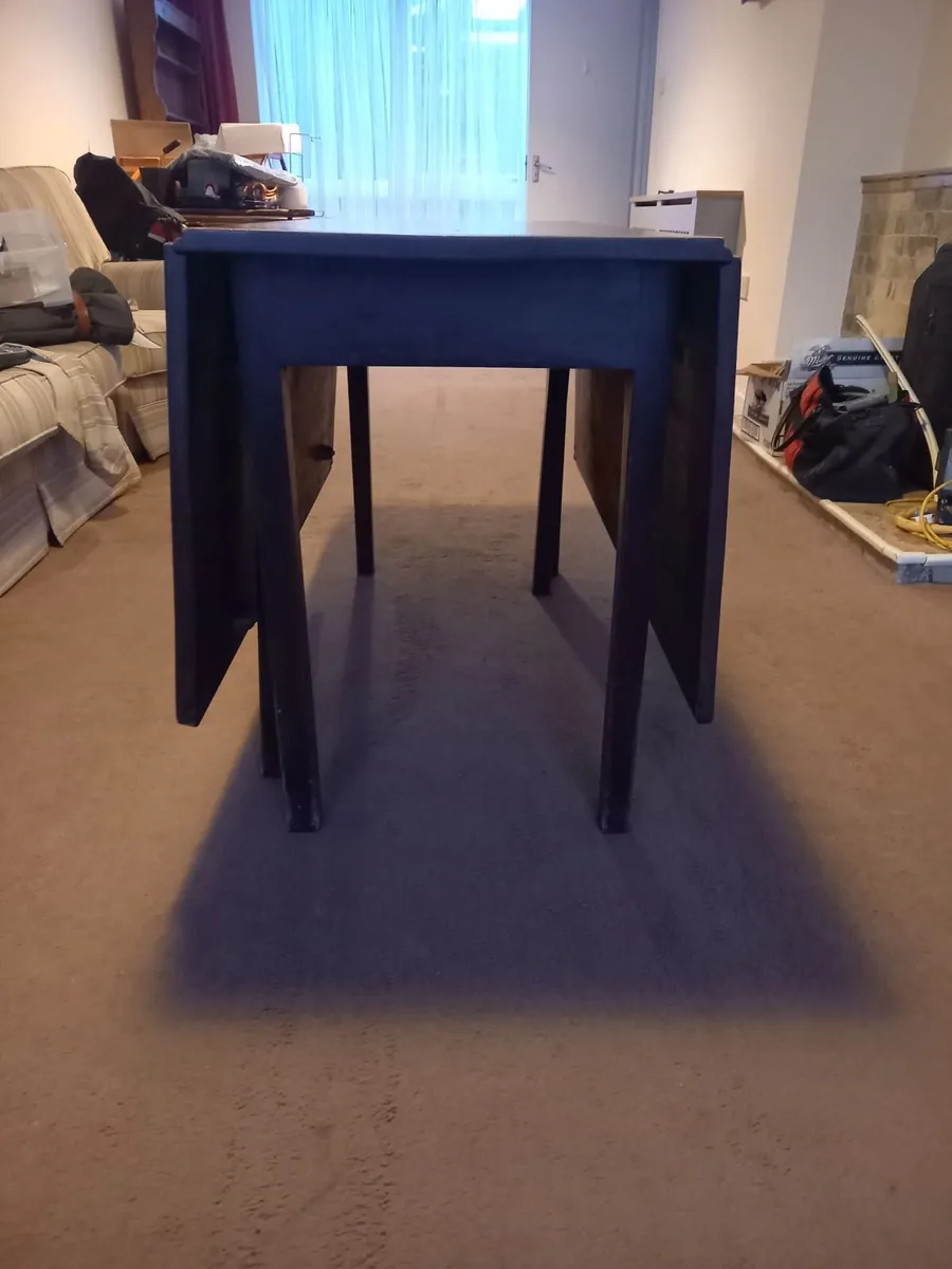 Antique Drop Leaf Table - Image 4