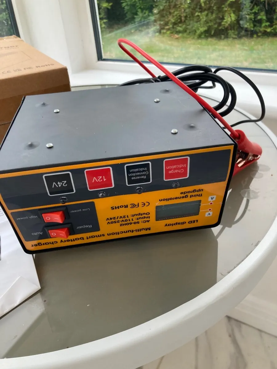 Car battery charger - NEW 12V/24V - Image 3
