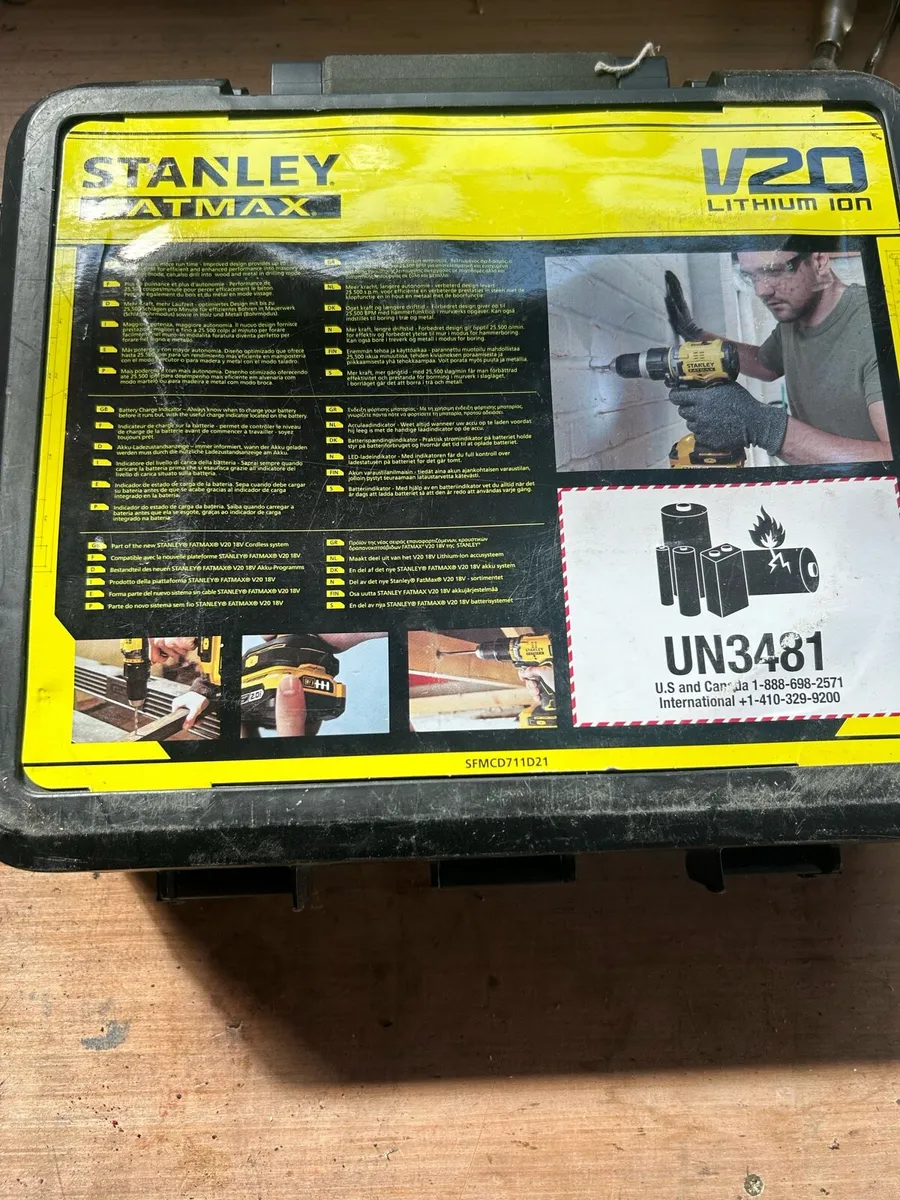 Stanley Fatmax drill - Image 3