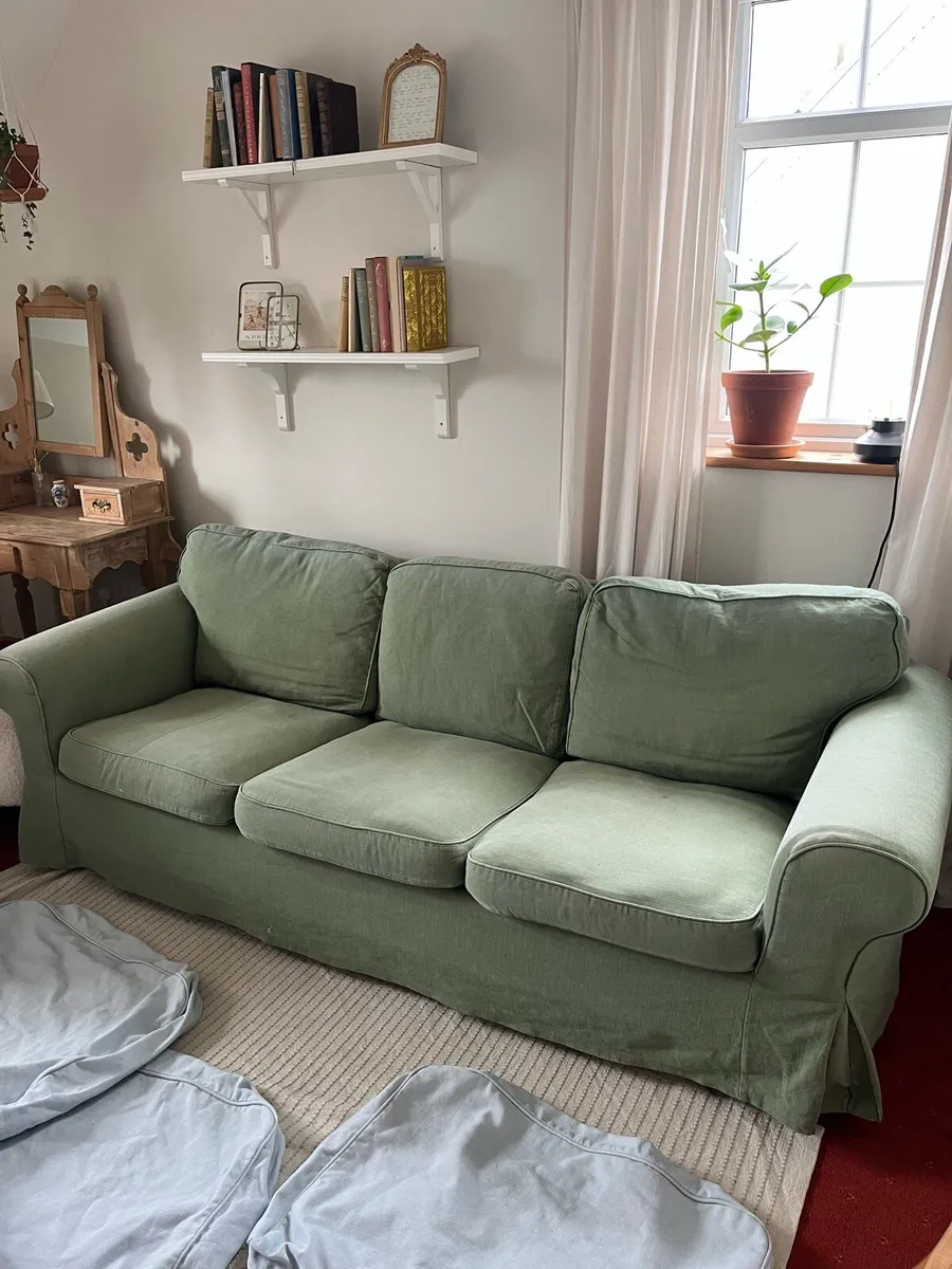 Ektorp Ikea 3 seater sofa - Image 1
