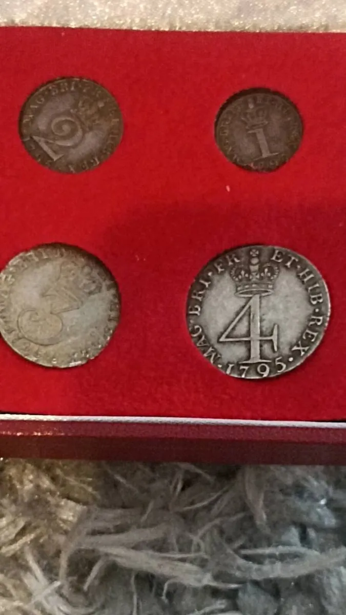 1795 Maundy coin set - Image 1