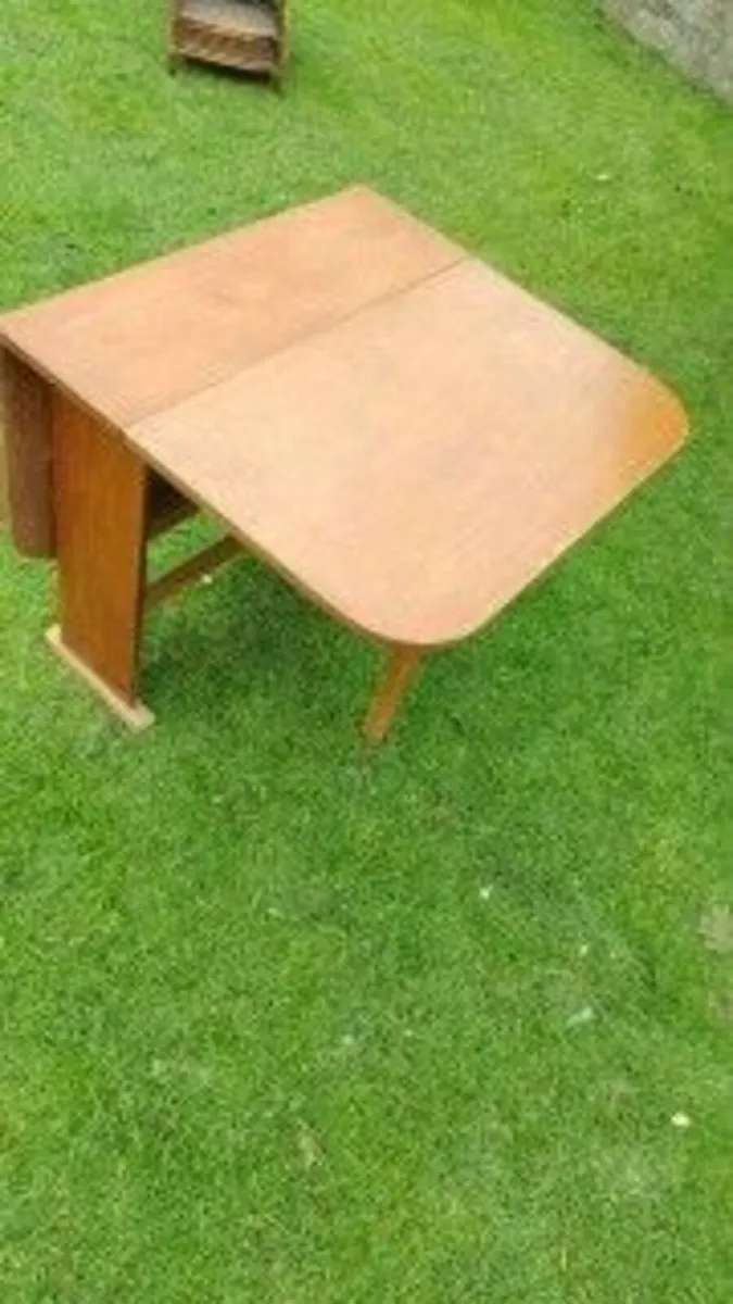 Small drop leaf table - Image 3