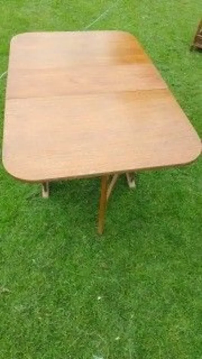 Small drop leaf table - Image 4
