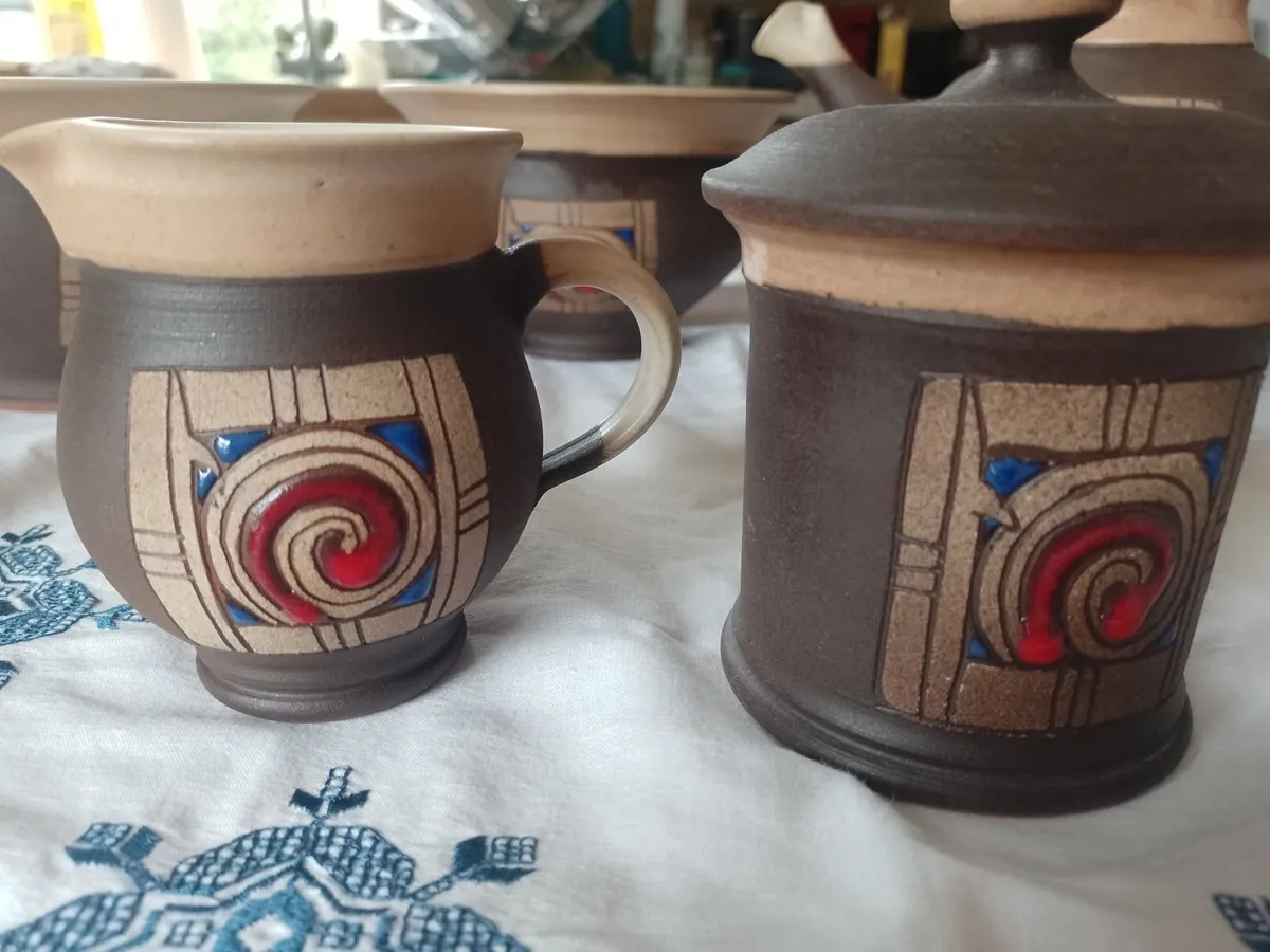 Pottery. Jack O Patsy tea serving set - Image 2
