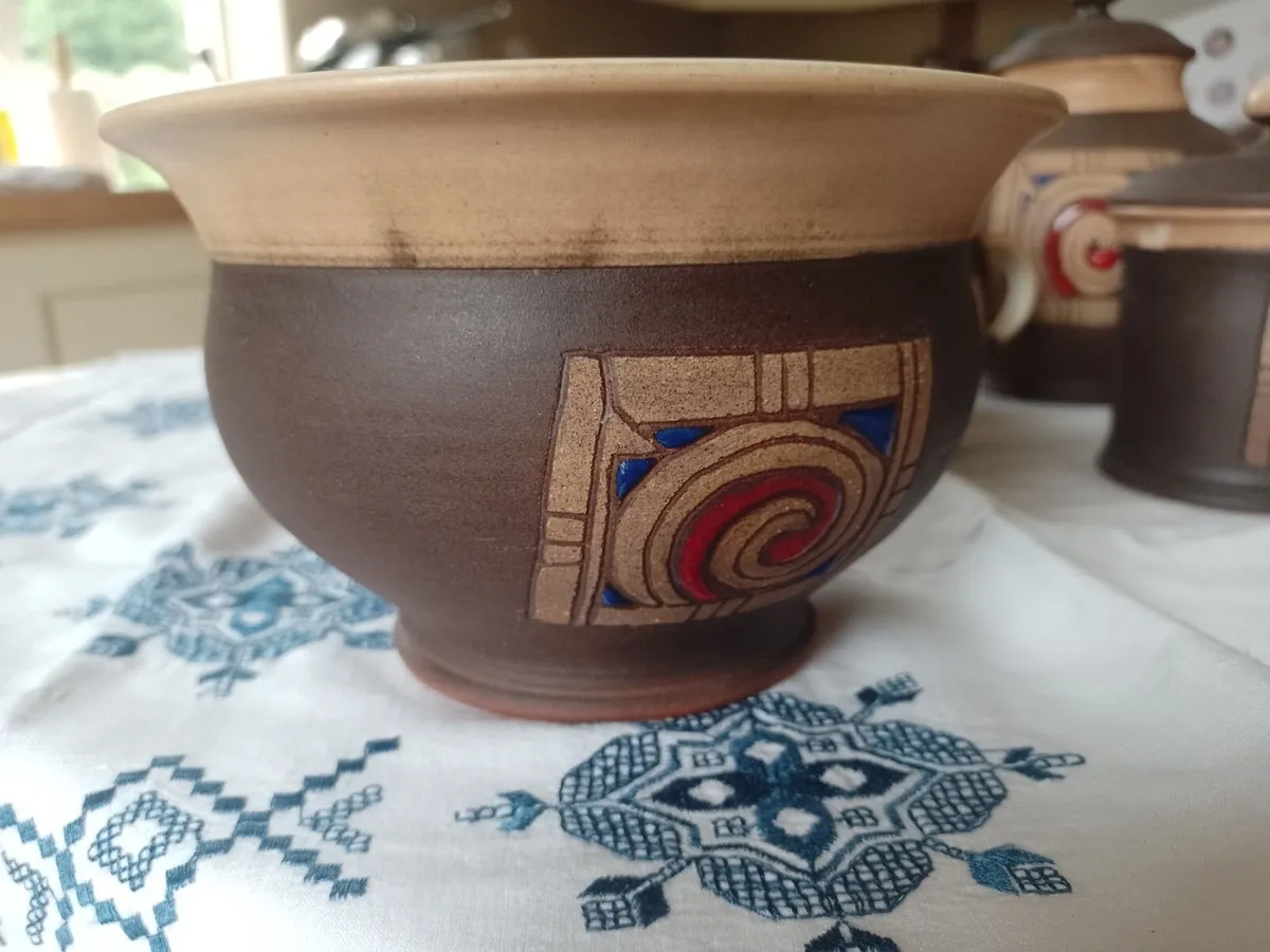 Pottery. Jack O Patsy tea serving set - Image 3